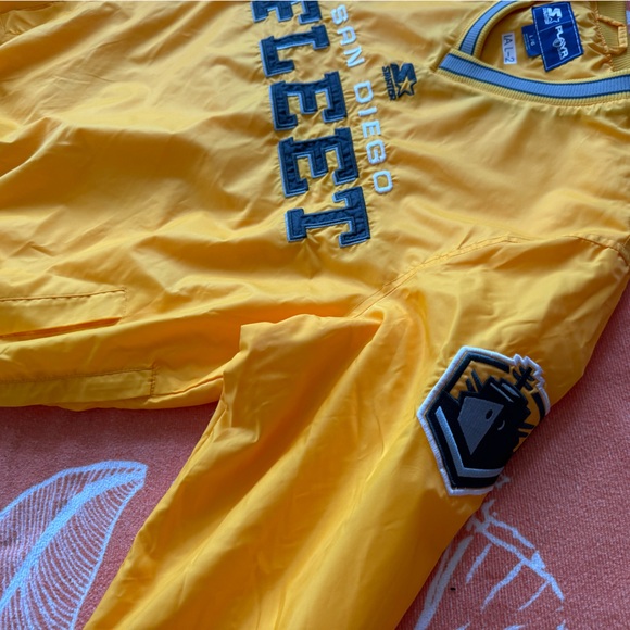 AAF San Diego Fleet V-Neck Pullover Jacket - Picture 7 of 13